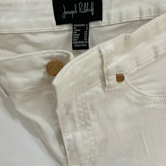 Joseph Ribkoff White Jeans - Picture 2 of 3